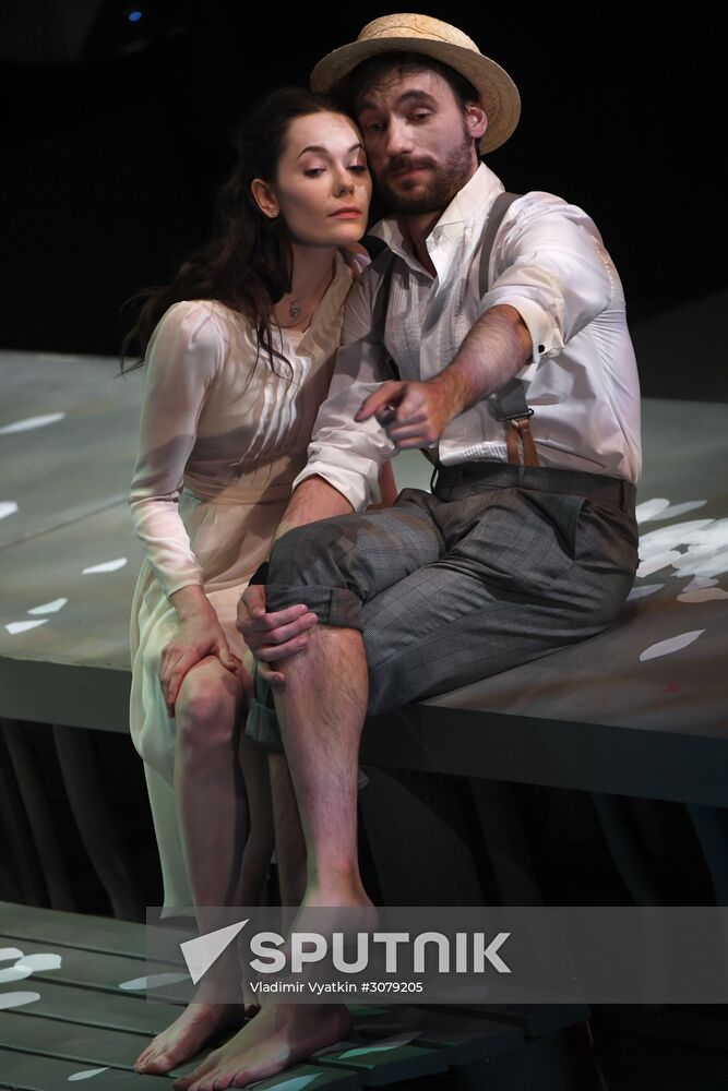 Pre-premiere show of The Seagull 73458 based on Anton Chekhov's play