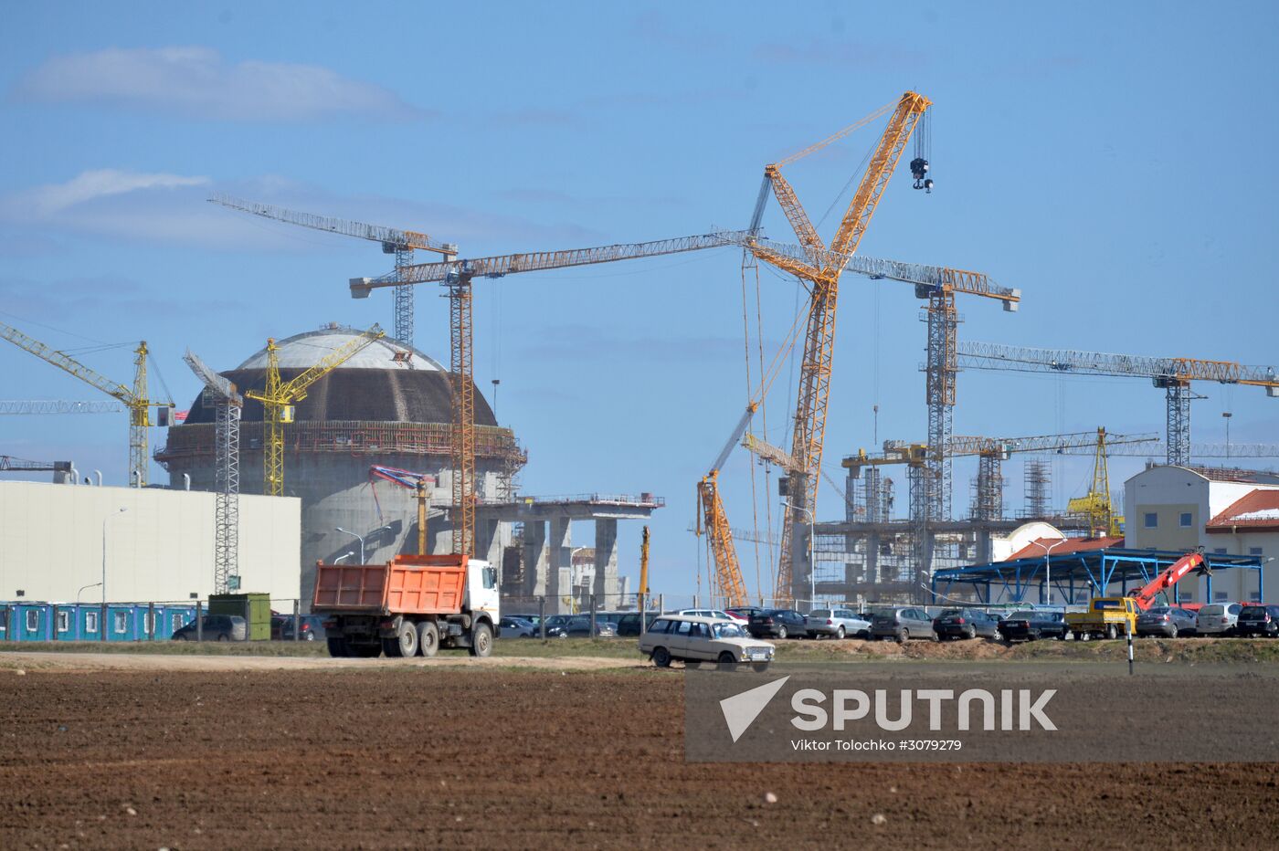 Construction of Belarusian nuclear power plant