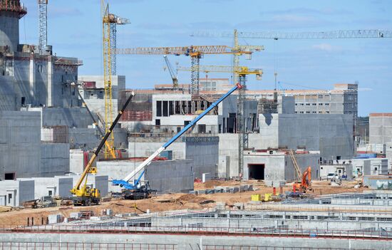 Construction of Belarusian nuclear power plant