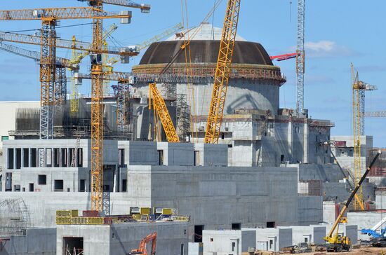 Construction of Belarusian nuclear power plant
