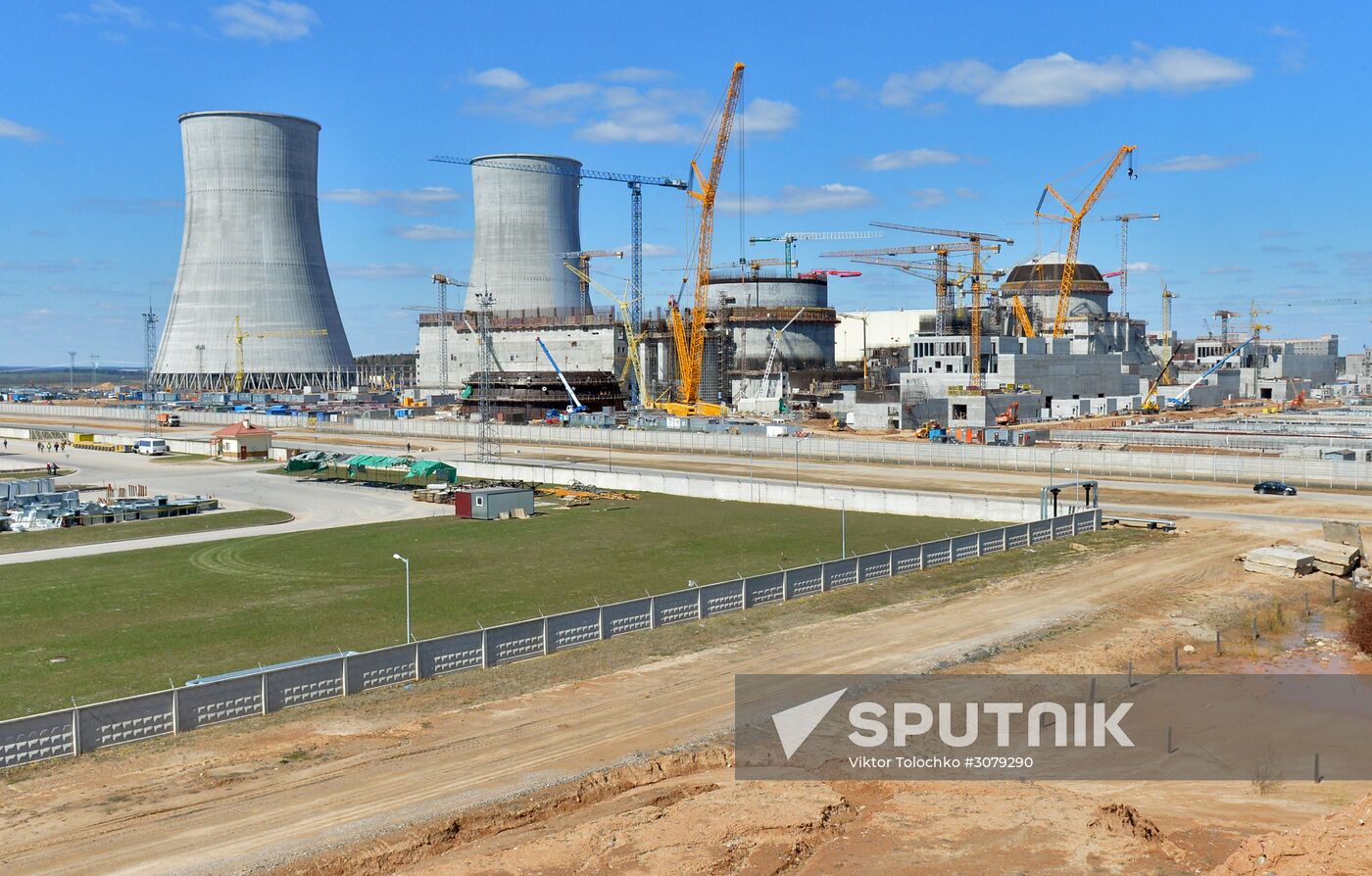 Construction of Belarusian nuclear power plant