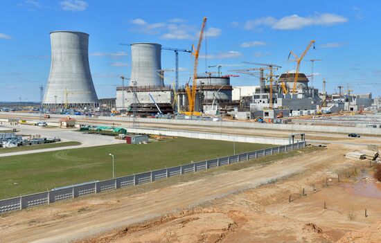 Construction of Belarusian nuclear power plant