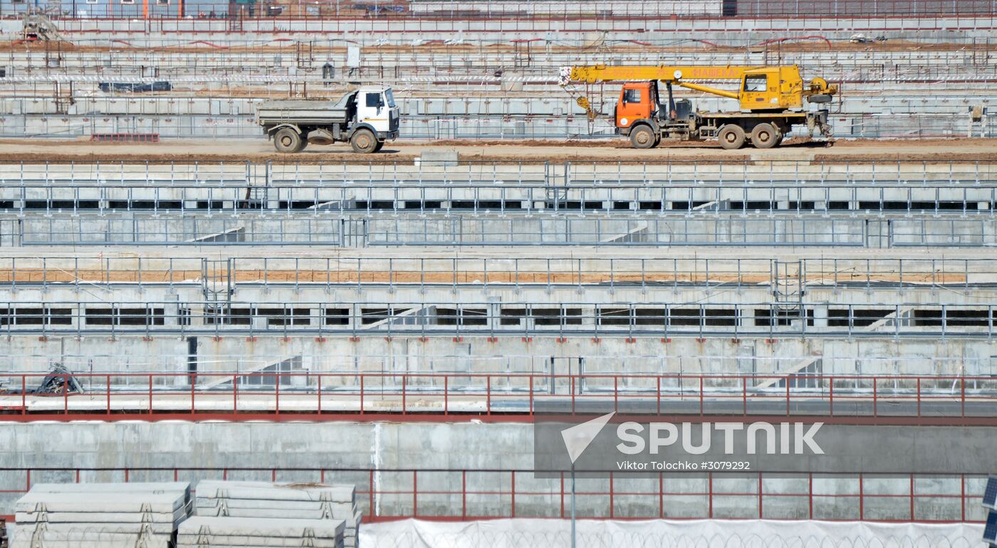 Construction of Belarusian nuclear power plant