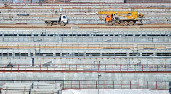 Construction of Belarusian nuclear power plant