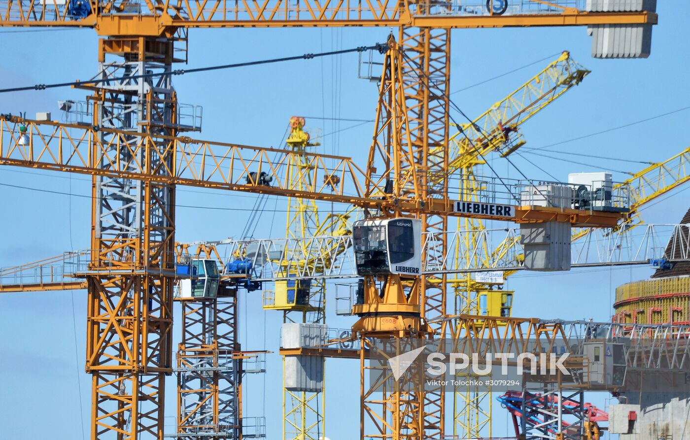 Construction of Belarusian nuclear power plant