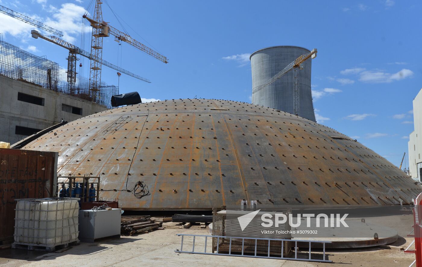 Construction of Belarusian nuclear power plant