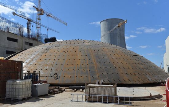 Construction of Belarusian nuclear power plant