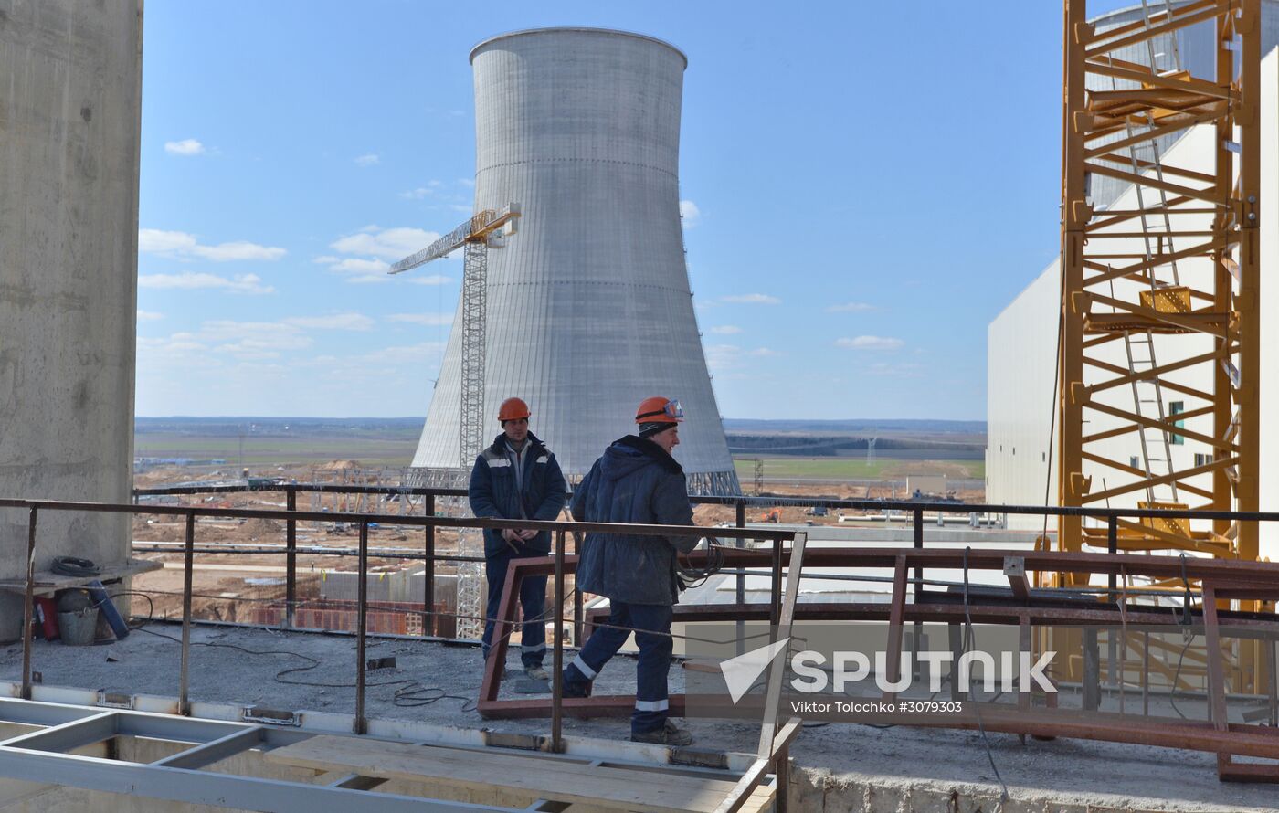 Construction of Belarusian nuclear power plant