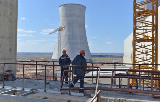 Construction of Belarusian nuclear power plant