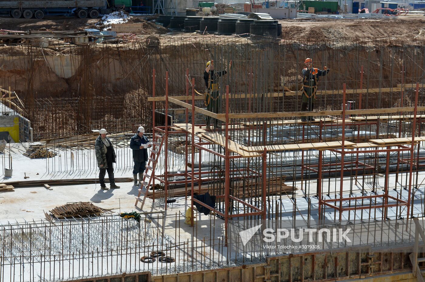 Construction of Belarusian nuclear power plant