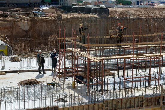 Construction of Belarusian nuclear power plant