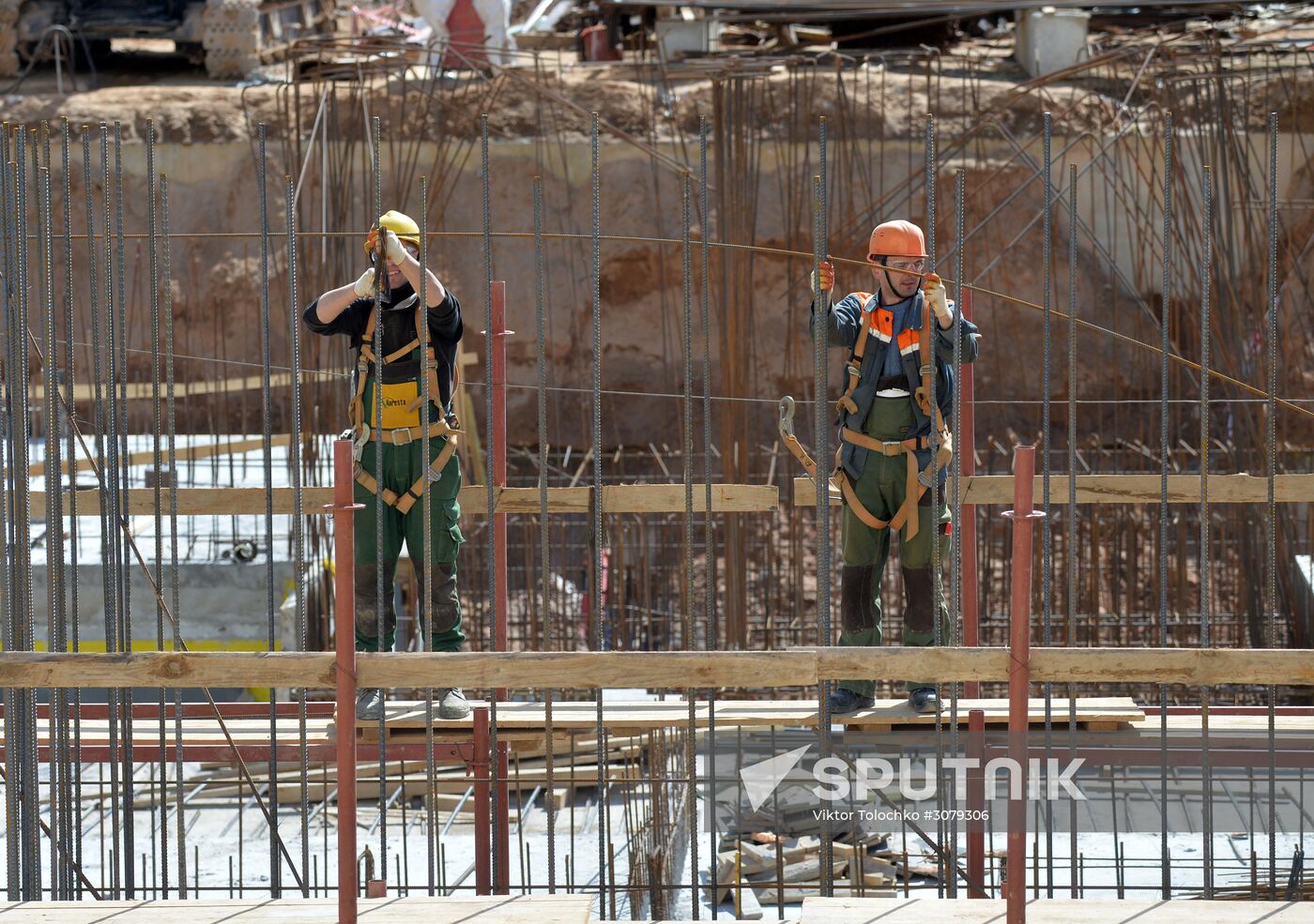 Construction of Belarusian nuclear power plant