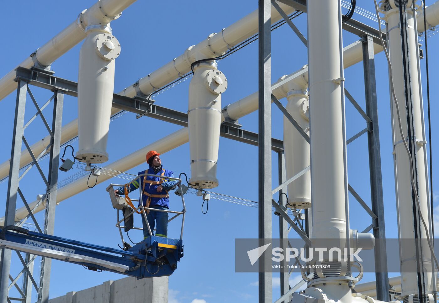 Belorusskaya NPP under construction