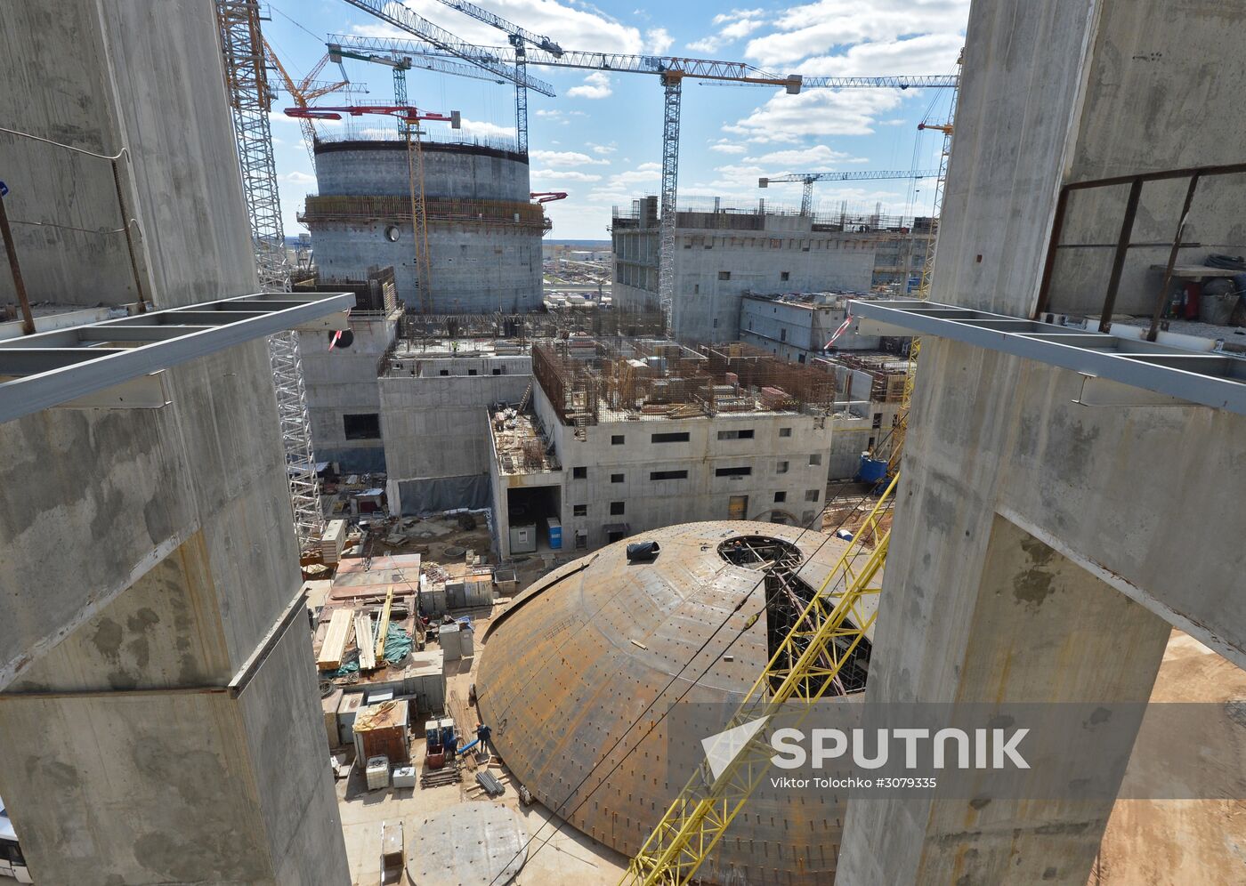 Belarusian nuclear power plant construction