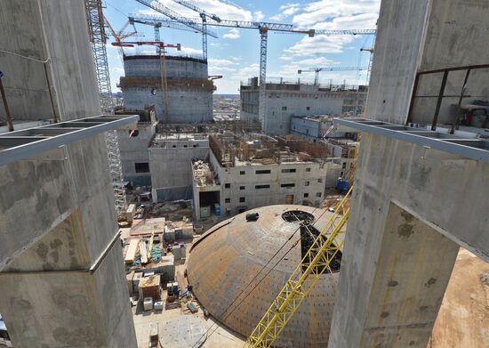 Belarusian nuclear power plant construction