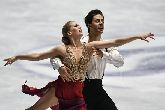 Figure skating. 2017 World Team Trophy. Ice dance. Free skating program