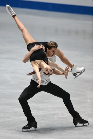 Figure skating. 2017 World Team Trophy. Ice dance. Free skating program