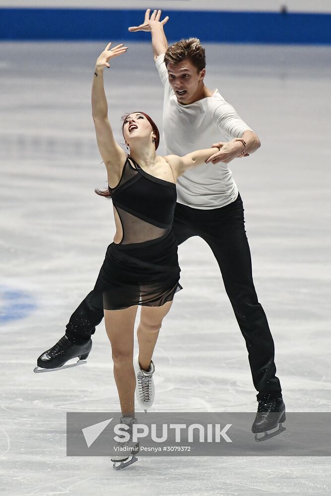 Figure skating. 2017 World Team Trophy. Ice dance. Free skating program