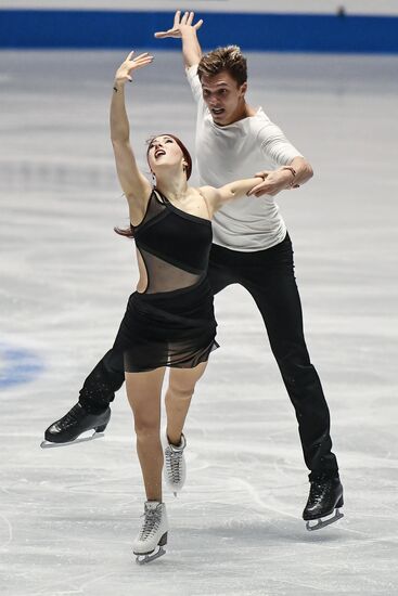 Figure skating. 2017 World Team Trophy. Ice dance. Free skating program