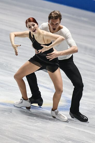 Figure skating. 2017 World Team Trophy. Ice dance. Free skating program