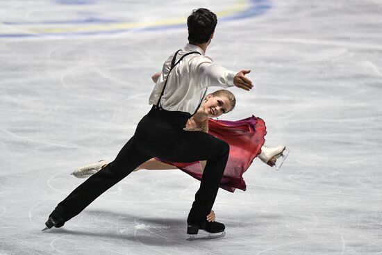 Figure skating. 2017 World Team Trophy. Ice dance. Free skating program