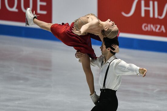 Figure skating. 2017 World Team Trophy. Ice dance. Free skating program