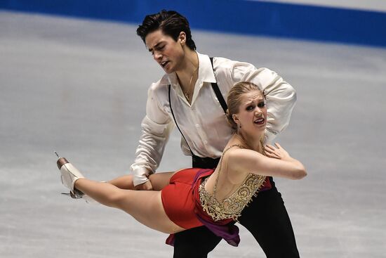 Figure skating. 2017 World Team Trophy. Ice dance. Free skating program