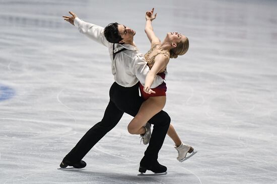 Figure skating. 2017 World Team Trophy. Ice dance. Free skating program