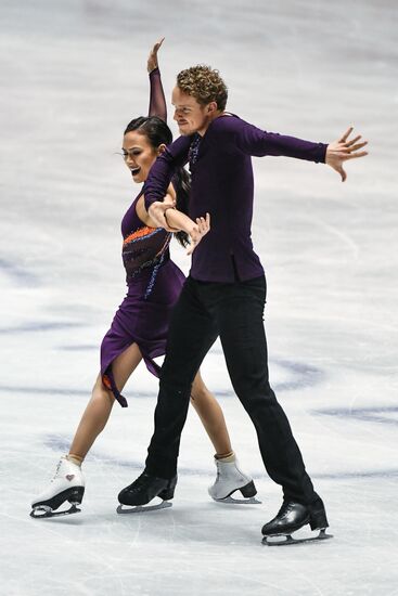 Figure skating. 2017 World Team Trophy. Ice dance. Free skating program