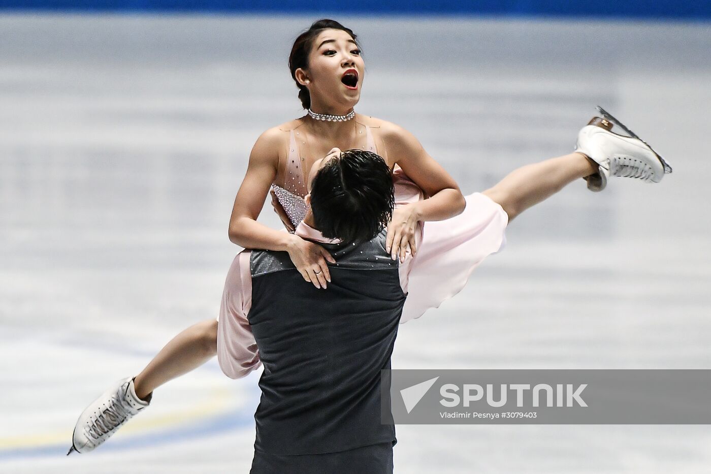 Figure skating. 2017 World Team Trophy. Ice dance. Free skating program