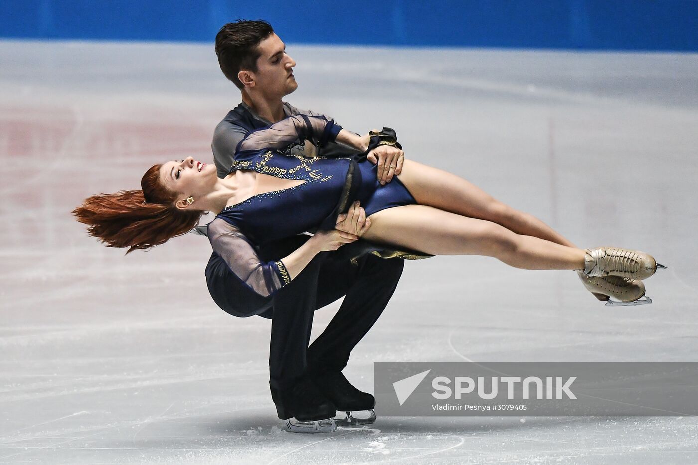 Figure skating. 2017 World Team Trophy. Ice dance. Free skating program