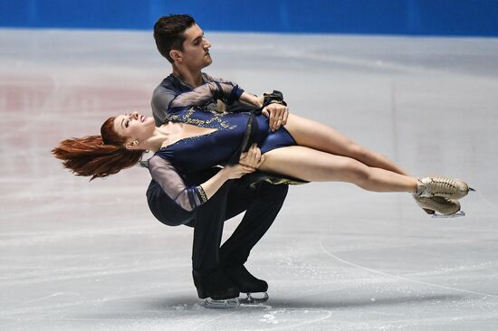 Figure skating. 2017 World Team Trophy. Ice dance. Free skating program