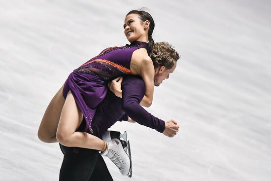 Figure skating. 2017 World Team Trophy. Ice dance. Free skating program