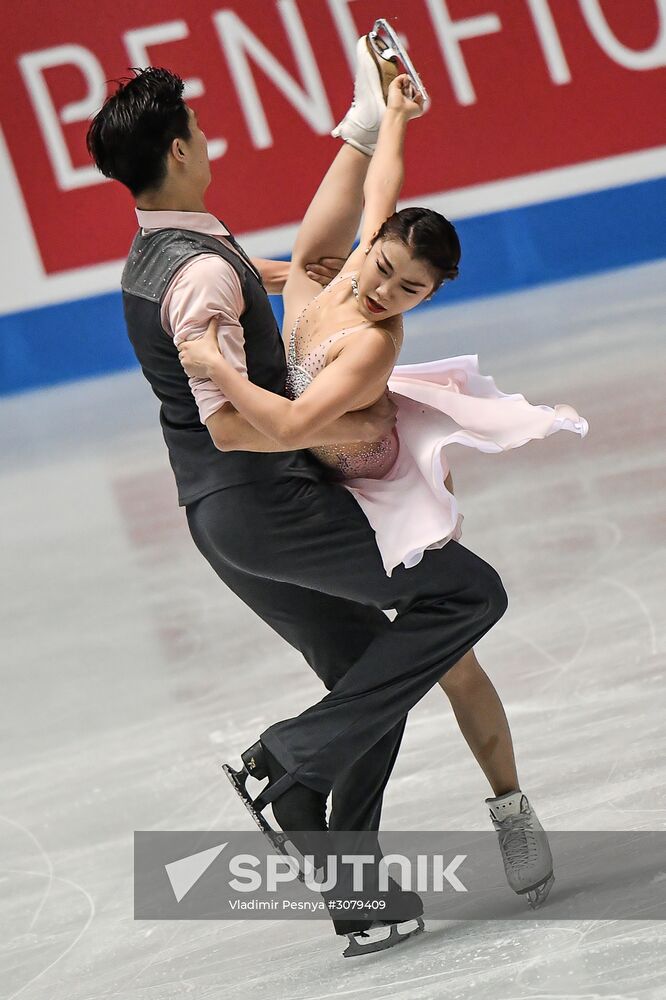 Figure skating. 2017 World Team Trophy. Ice dance. Free skating program