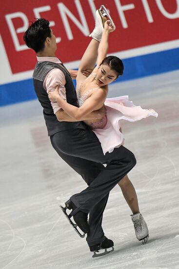 Figure skating. 2017 World Team Trophy. Ice dance. Free skating program