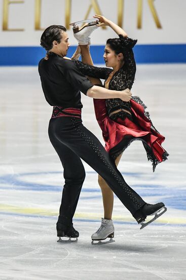 Figure skating. 2017 World Team Trophy. Ice dance. Free skating program