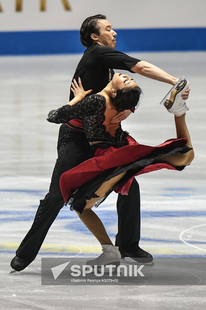 Figure skating. 2017 World Team Trophy. Ice dance. Free skating program