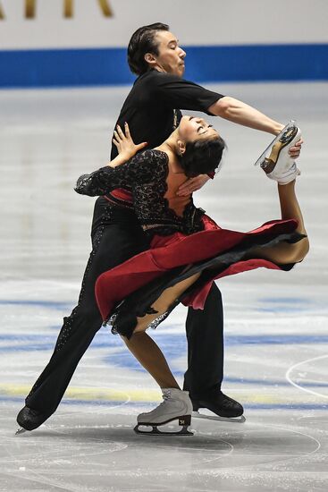 Figure skating. 2017 World Team Trophy. Ice dance. Free skating program