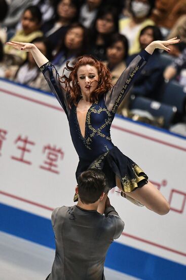 Figure skating. 2017 World Team Trophy. Ice dance. Free skating program