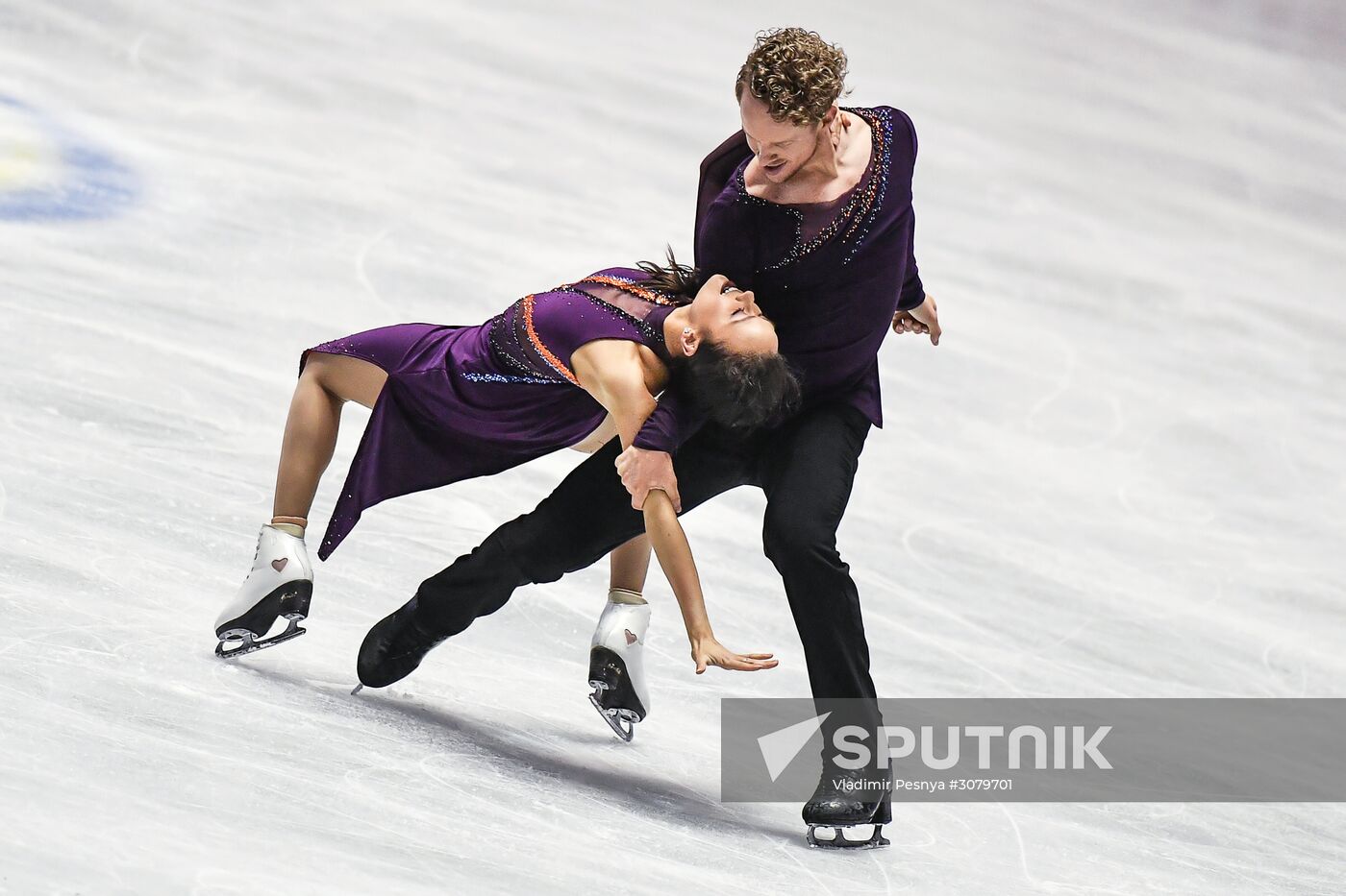 Figure skating. 2017 World Team Trophy. Ice dance. Free skating program