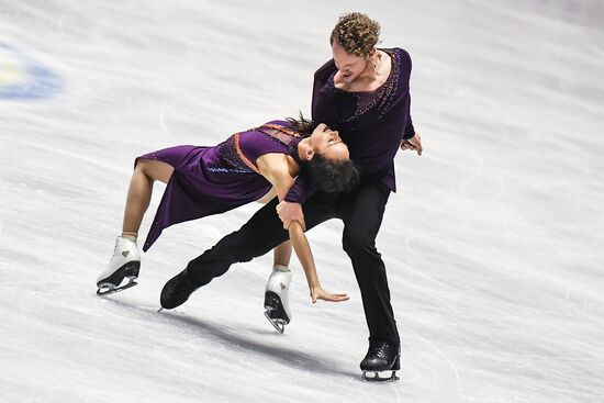 Figure skating. 2017 World Team Trophy. Ice dance. Free skating program