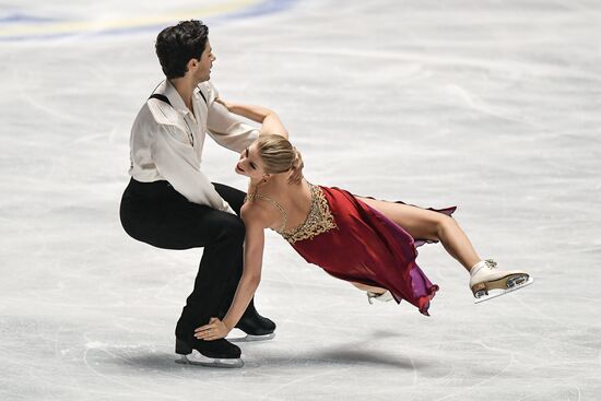 Figure skating. 2017 World Team Trophy. Ice dance. Free skating program