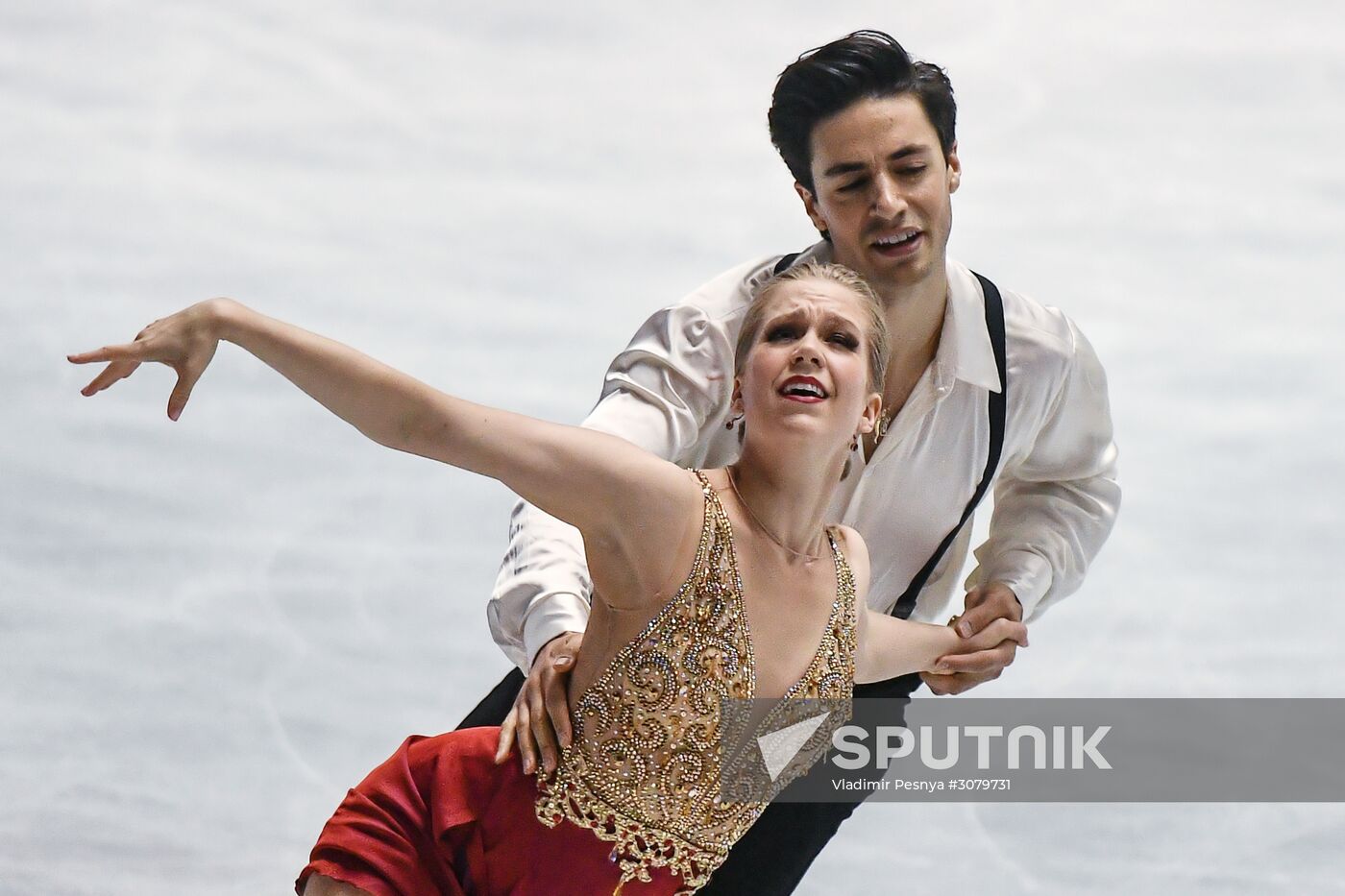 Figure skating. 2017 World Team Trophy. Ice dance. Free skating program