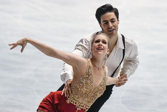 Figure skating. 2017 World Team Trophy. Ice dance. Free skating program