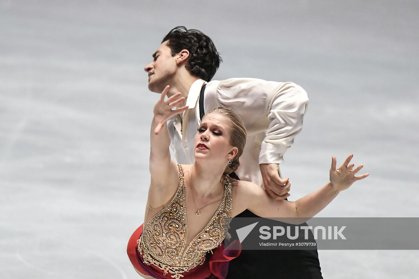 Figure skating. 2017 World Team Trophy. Ice dance. Free skating program