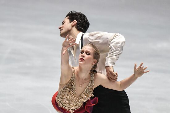 Figure skating. 2017 World Team Trophy. Ice dance. Free skating program