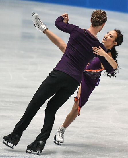 Figure skating. 2017 World Team Trophy. Ice dance. Free skating program