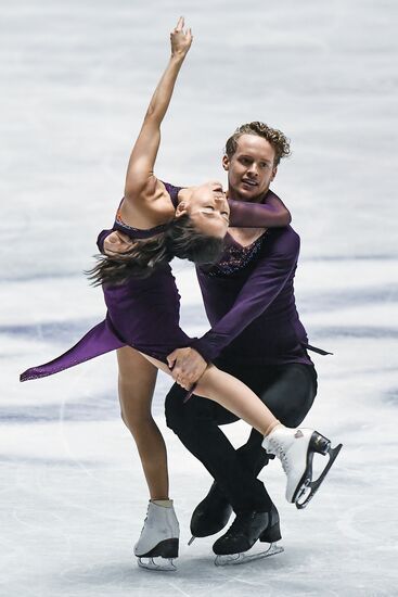 Figure skating. 2017 World Team Trophy. Ice dance. Free skating program