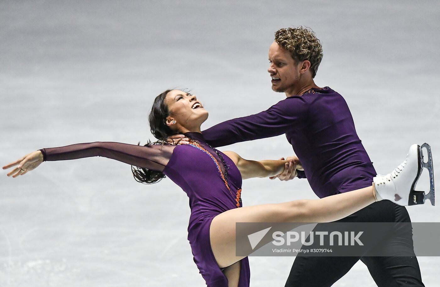 Figure skating. 2017 World Team Trophy. Ice dance. Free skating program