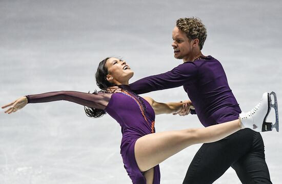 Figure skating. 2017 World Team Trophy. Ice dance. Free skating program